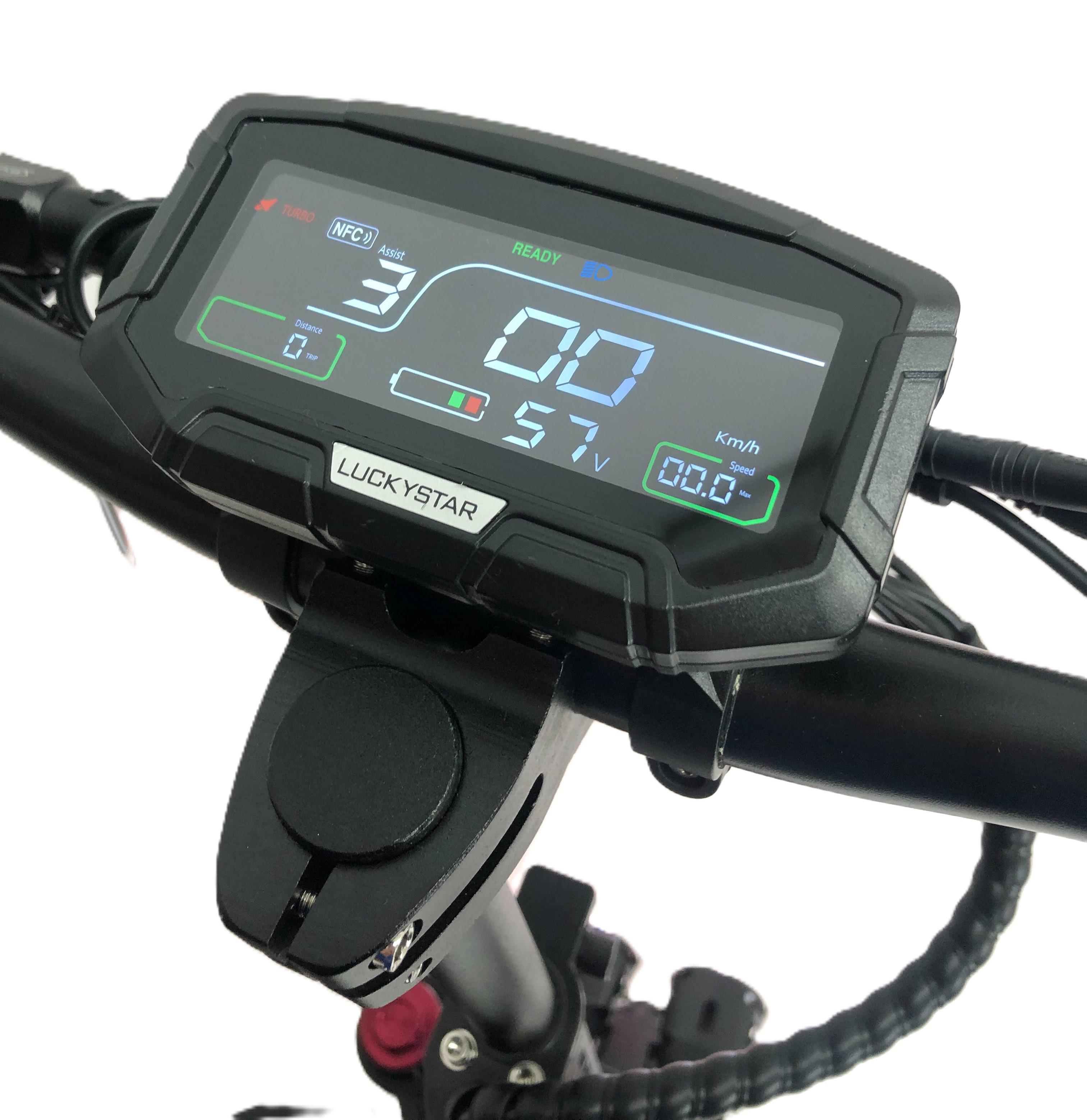 Електросамокат TESLA 4000 3000W х2 60V 30Ah NFC ключ - фото 11