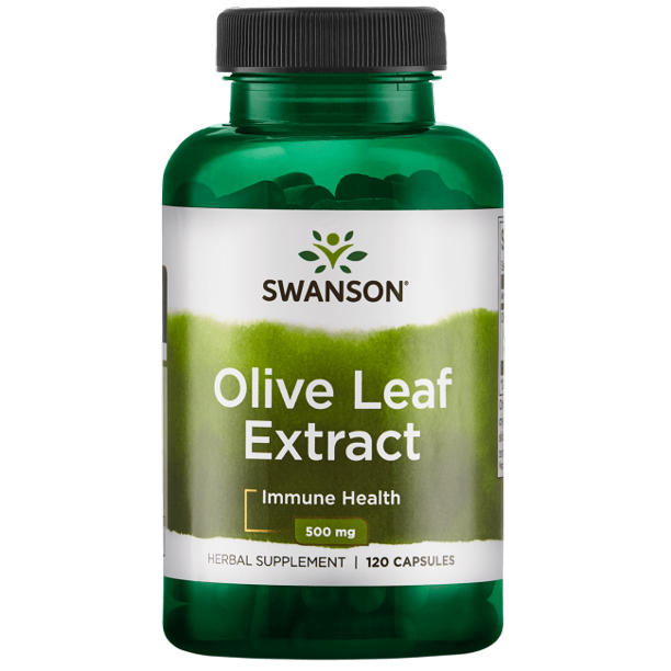 Екстракт листя оливи Olive Leaf Extract 500 mg 120 Caps