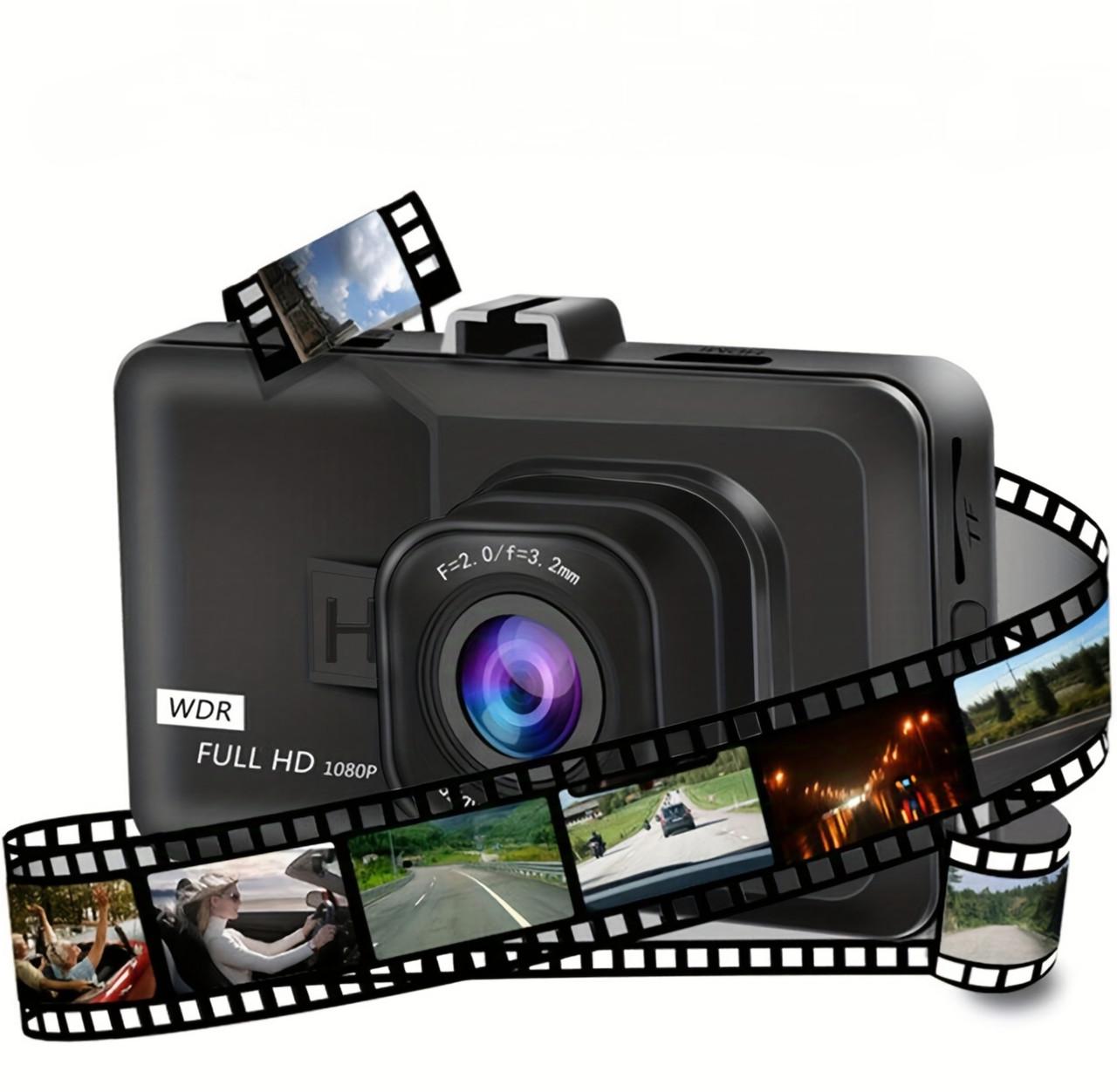 Видеорегистратор автомобильный Baideluo FULL HD 1080P 3,0" - фото 4