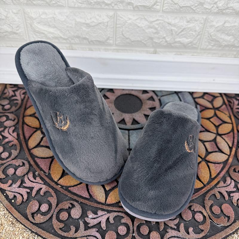 Тапочки домашні чоловічі Jomix VS-0010272-3 p. 43 27,5 см Сірий