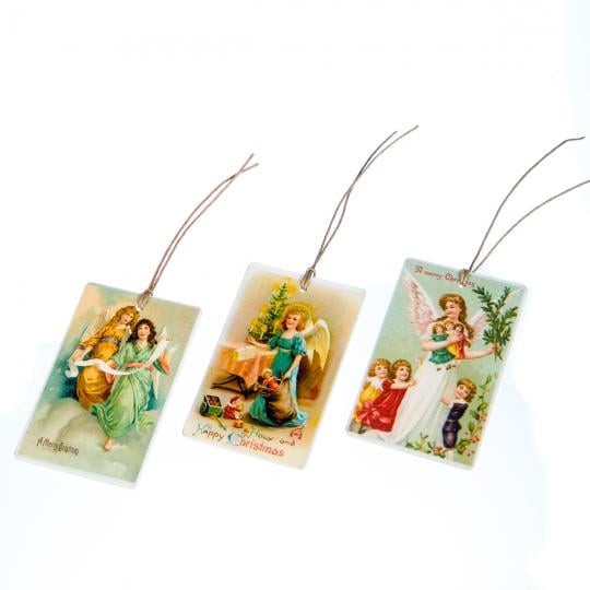 Декоративные бирки Ангелы (022NY)