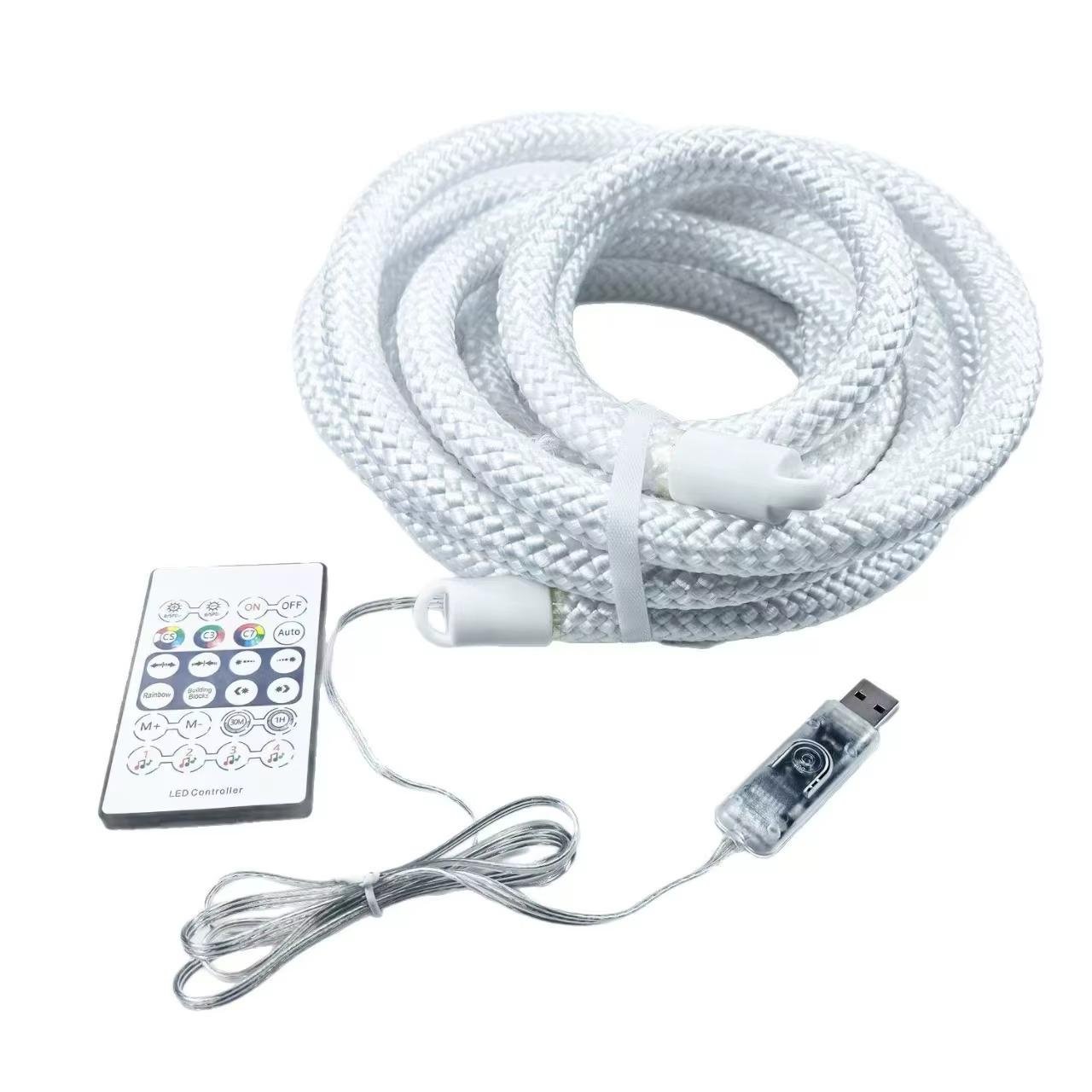 Стрічка світлодіодна Ribbon RC-16781 RGB Multicolor USB з пультом гнучка 5 м (784780710) - фото 2