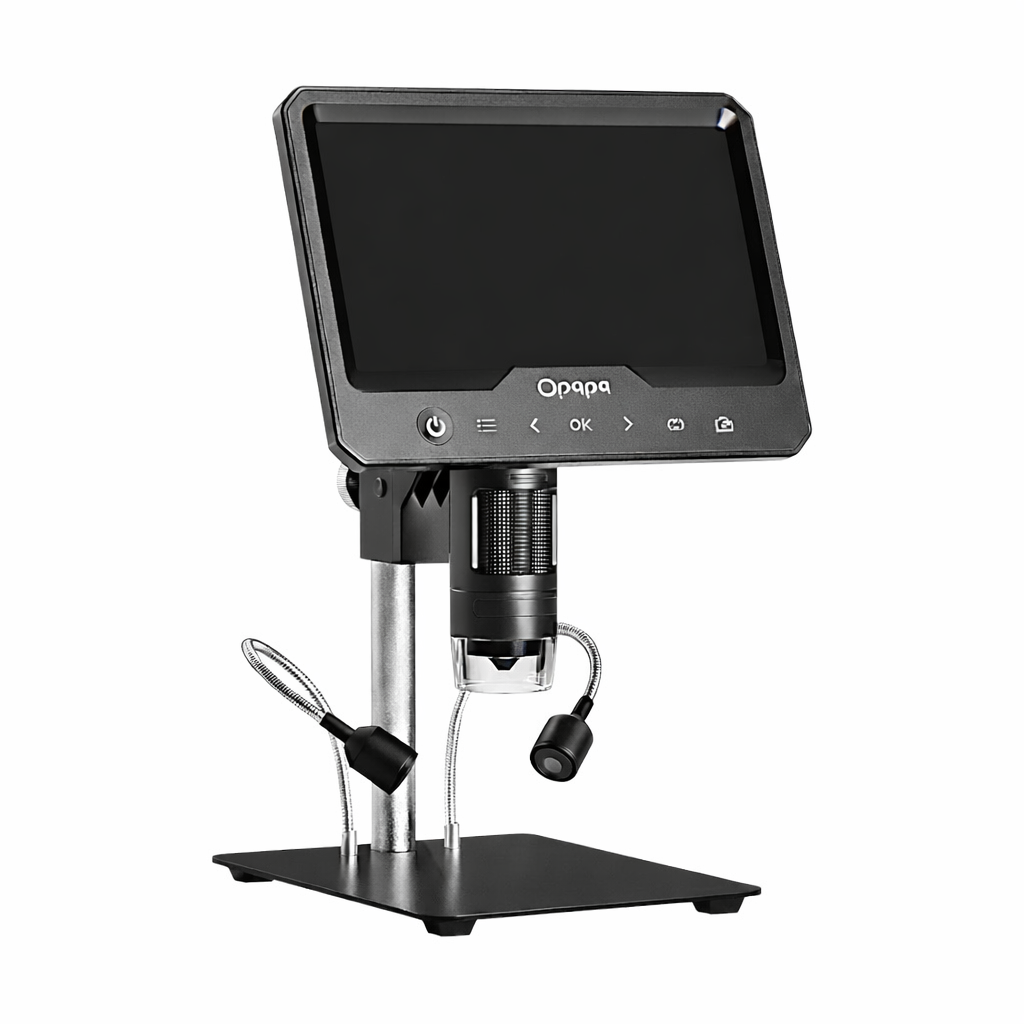 Мікроскоп цифровий Opqpq з 7" LCD-дисплеєм та LED-підсвіткою (32147213) Мікроскоп цифровий Opqpq з 7" LCD-дисплеєм та LED-підсвіткою (32147213)