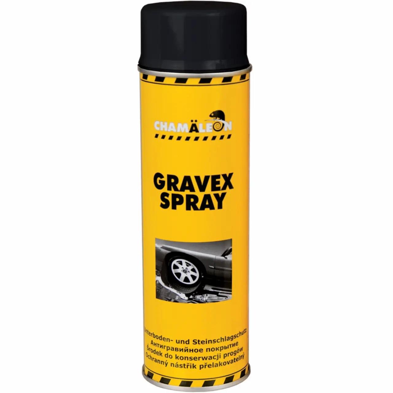 Антигравійне покриття Сhamaleon 703 Gravex Spray 500 мл Чорний (37034)