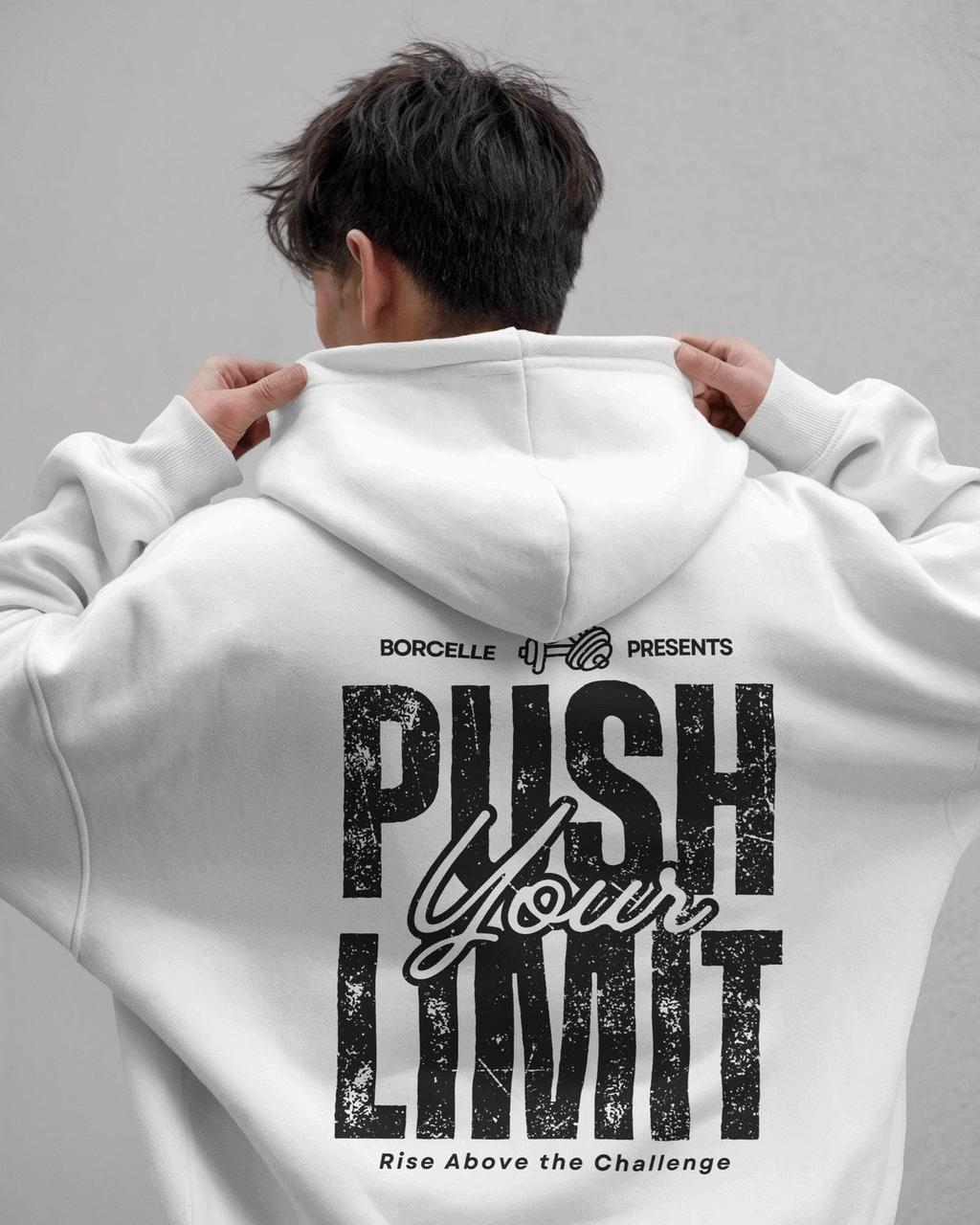 Худи мужское с принтом Pin-000-3011 L Белый (2702804618) Худи мужское с принтом Pin-000-3011 L Белый (2702804618)