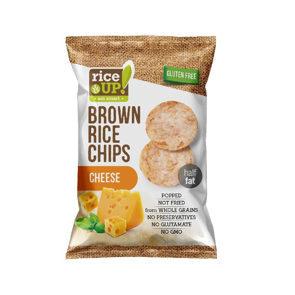 Рисові чіпси зі смаком сиру 120 г (15333250)