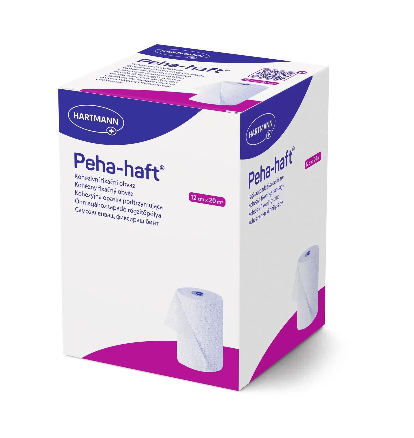 Бинт когезивний самофіксуючий Peha-haft 12 см 20 м