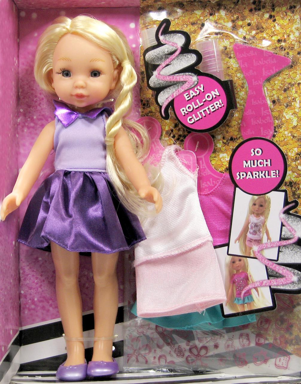 Кукла Isabella Блестящая студия платья глиттер трафареты BR105A