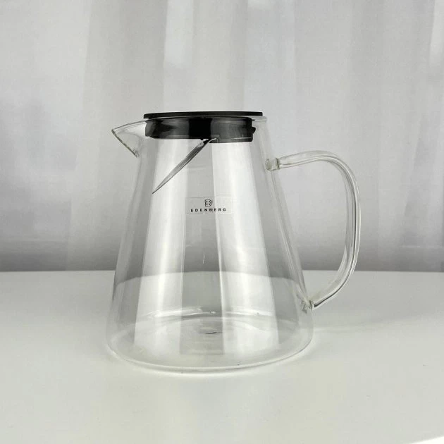Заварочный чайник Edenberg 1300 мл термостойкий до 500 °C (EB-19044) - фото 1 Заварочный чайник Edenberg 1300 мл термостойкий до 500 °C (EB-19044) - фото 1