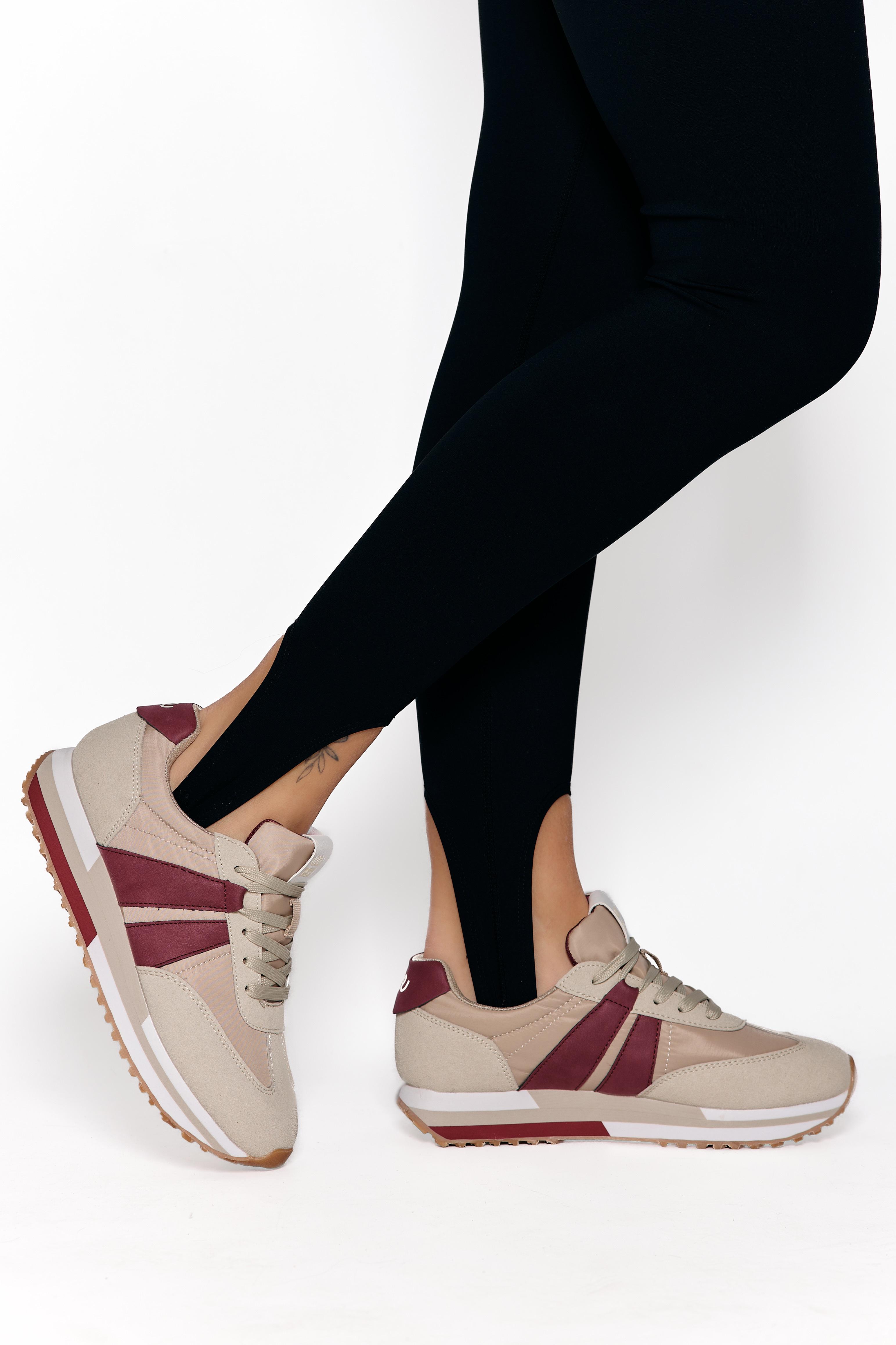 Кроссовки женские Where Uwear 347017 р. 39 Бежевый (347017_39)