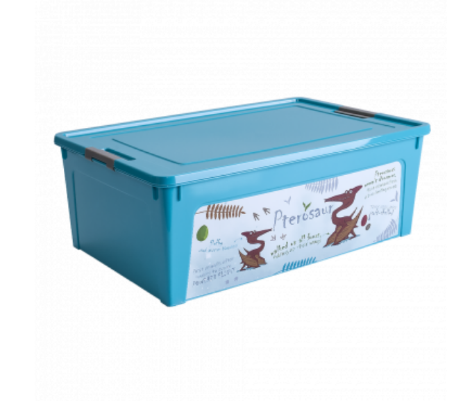 Контейнер Алеана Smart Box Динозавр 11,7 л Бирюзовый (УТ000082455)