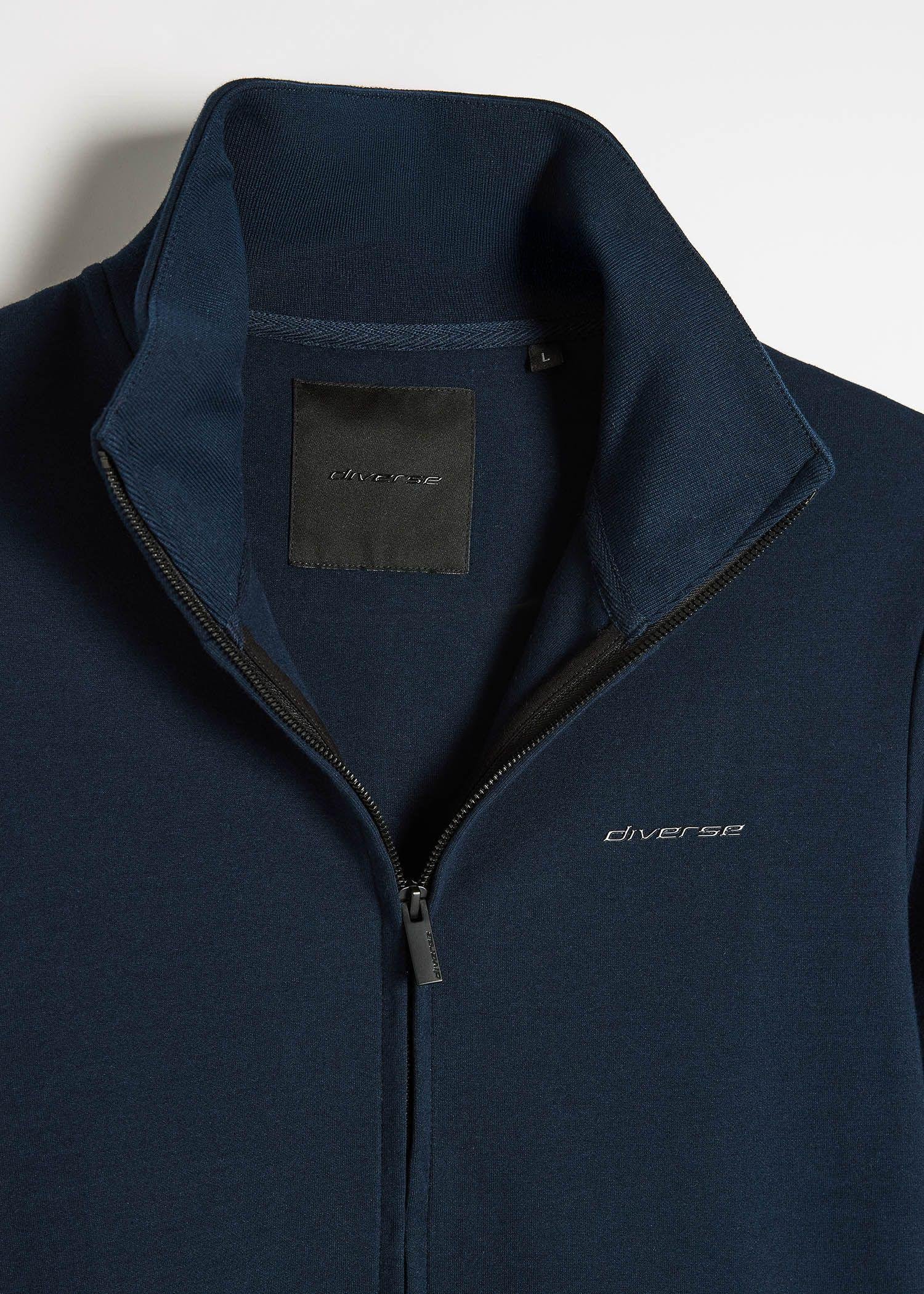 Толстовка мужская Diverse BASESTAND с воротником-стойка SM Синий (5905384180759) - фото 3