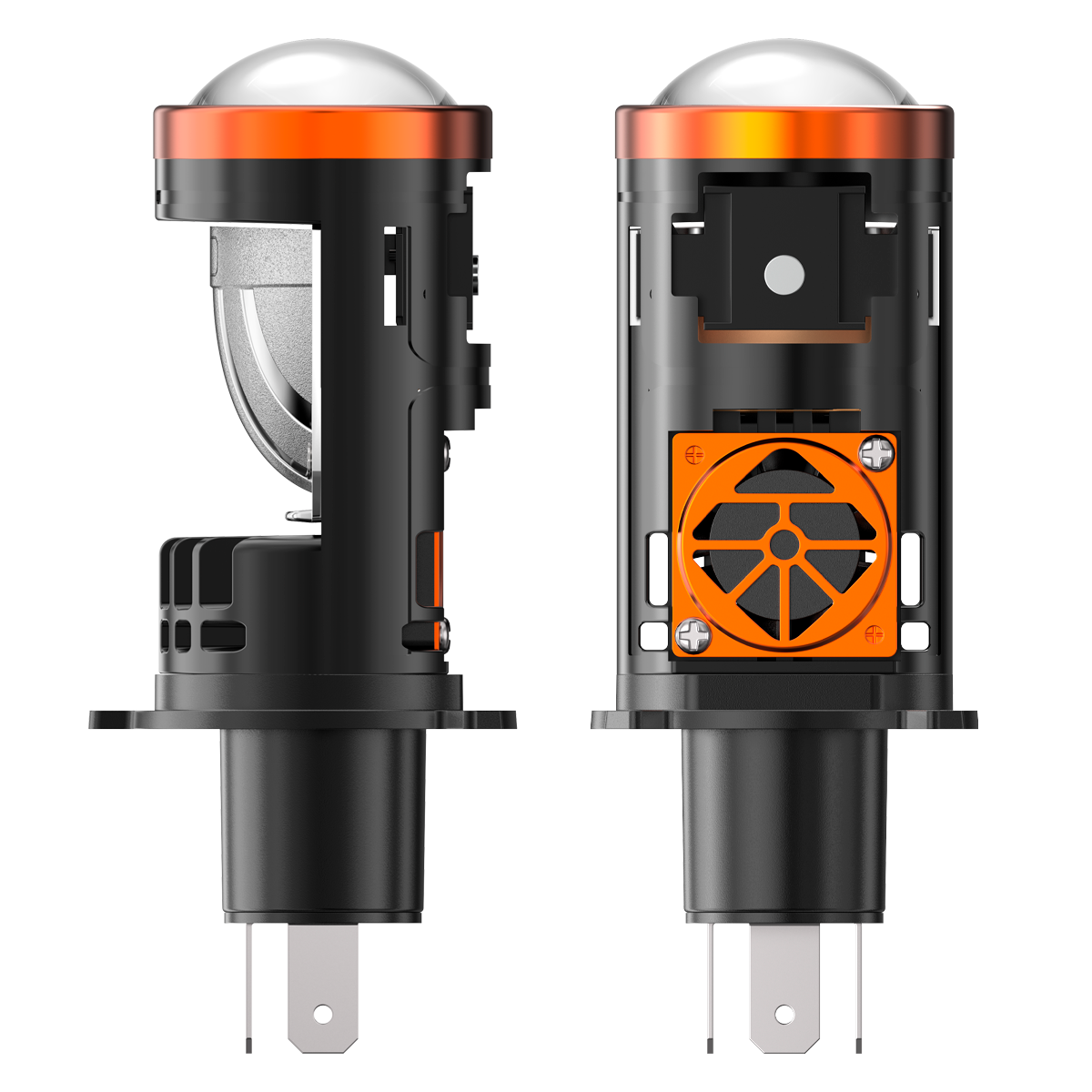 Автолампы светодиодные Terra H4 Y5 MT 100W с магнитной отсечкой и мини-линзой (2690579853)