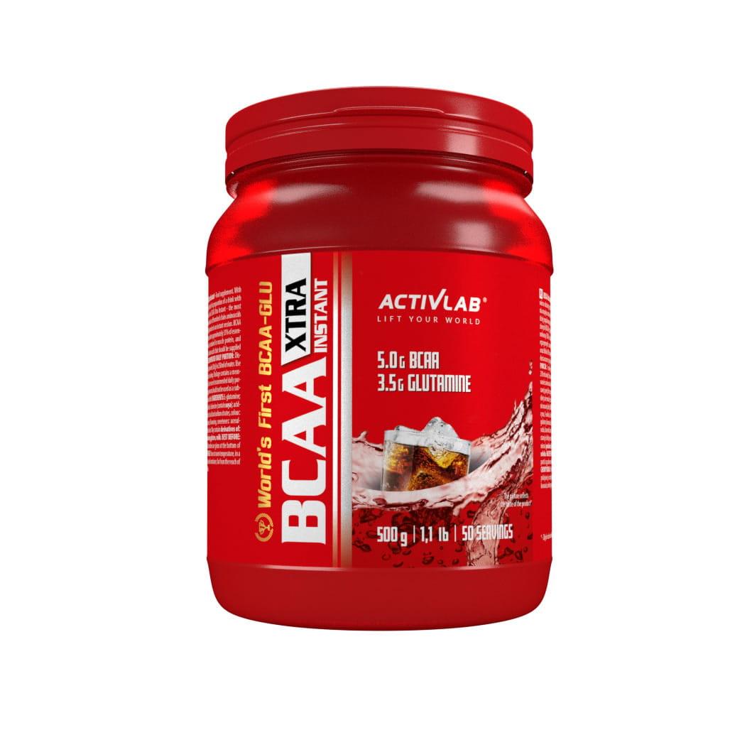 Аминокислота BCAA для спорта Activlab BCAA Xtra Instant 500 г 50 порций Cola