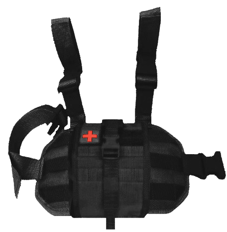 Подсумок-аптечка REDCON на ногу быстрого сброса и доступа кордура 1000 D Черный (2053832720)