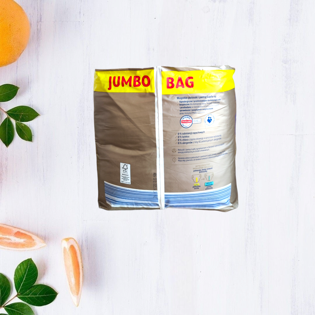 Підгузки Lupilu Premium Jumbo Bag 6 15+ кг 76 шт. - фото 3 Підгузки Lupilu Premium Jumbo Bag 6 15+ кг 76 шт. - фото 3