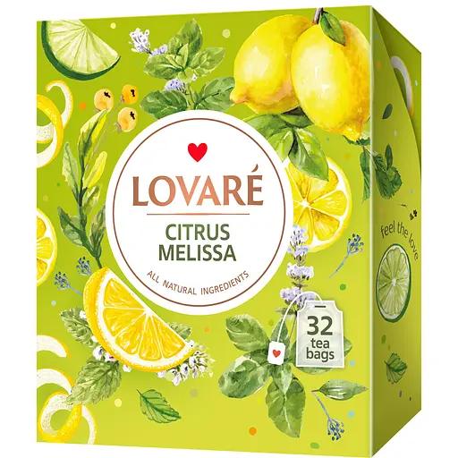 Чай Lovare Цитрусовая мелисса 32 пакетика (lov1043) Чай Lovare Цитрусовая мелисса 32 пакетика (lov1043)
