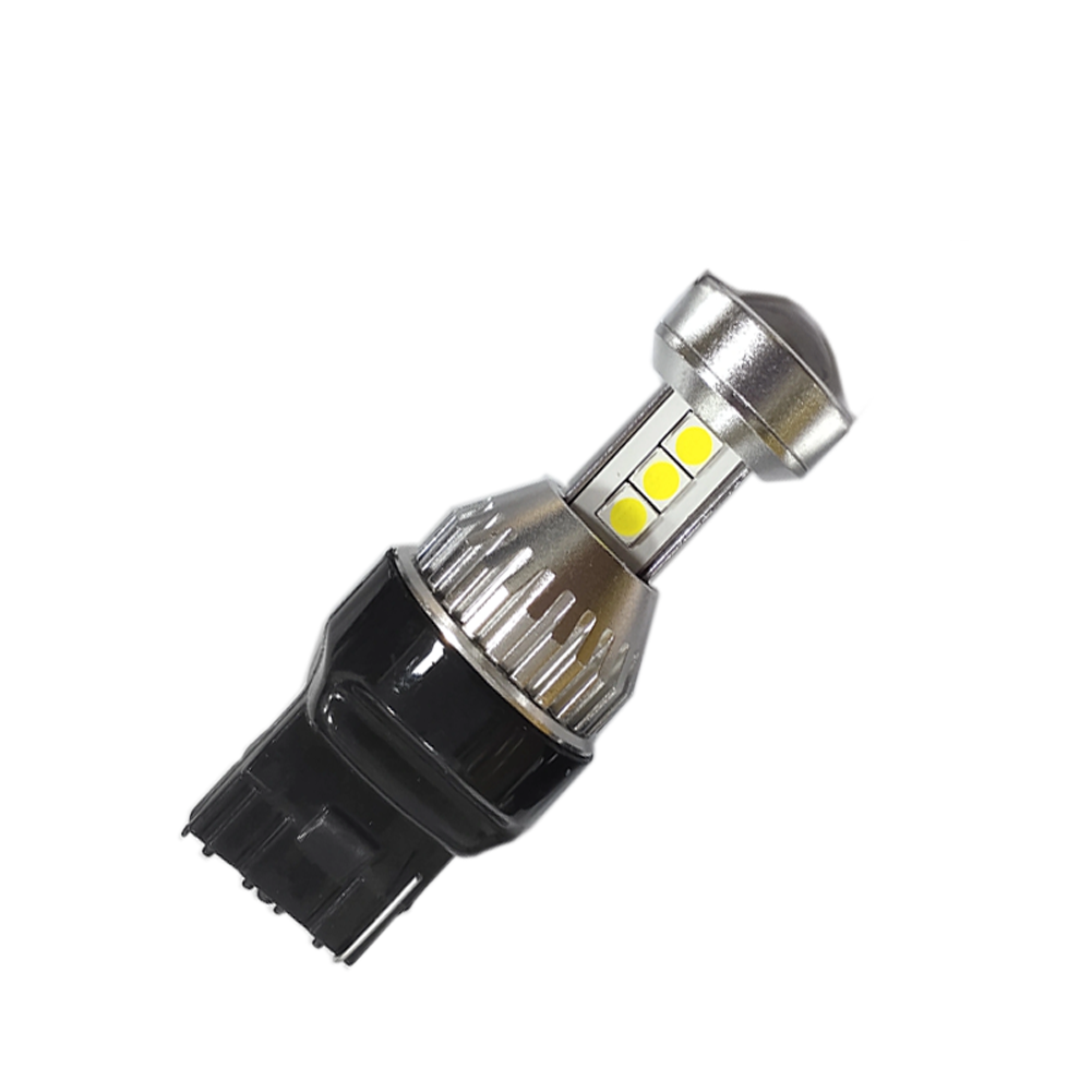 Автомобільна лампа W21W 7440 цоколь W3x16d 3030х8 SMD обманка CunBas 12-24 В (2500216931)
