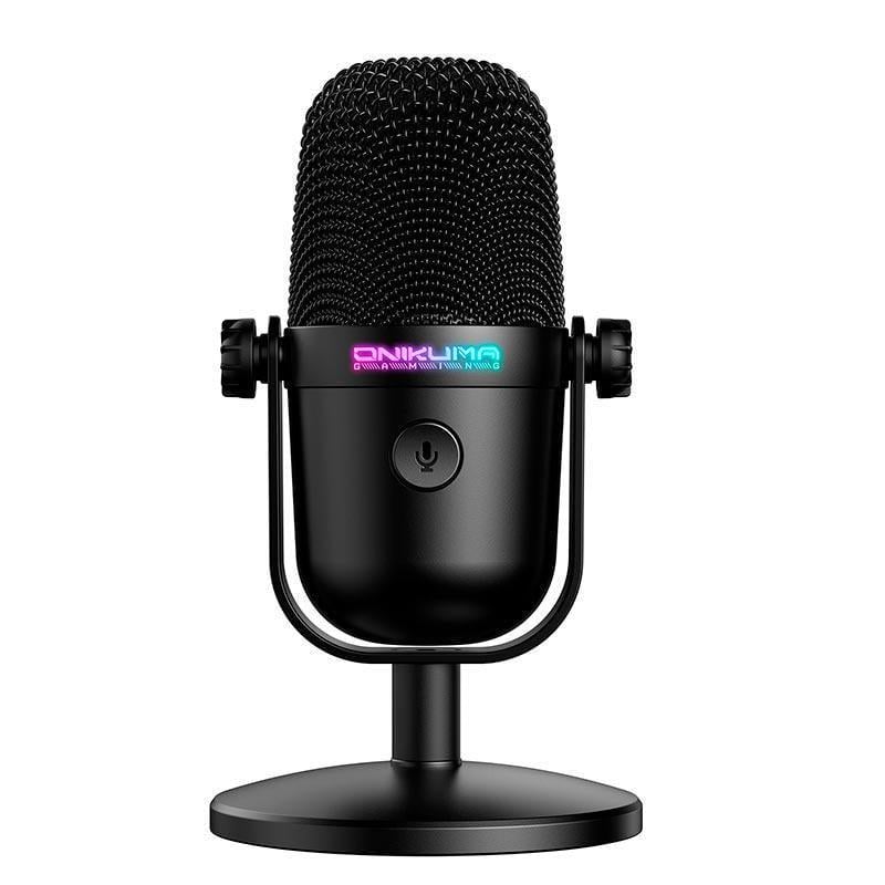 Микрофон игровой шумоподавляющий Hi-Fi RGB Onikuma M830 USB RGB Black (2592968406)