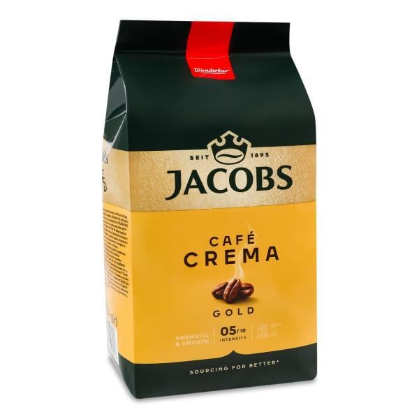 Кава в зернах Jacobs Crema Gold 1000 г