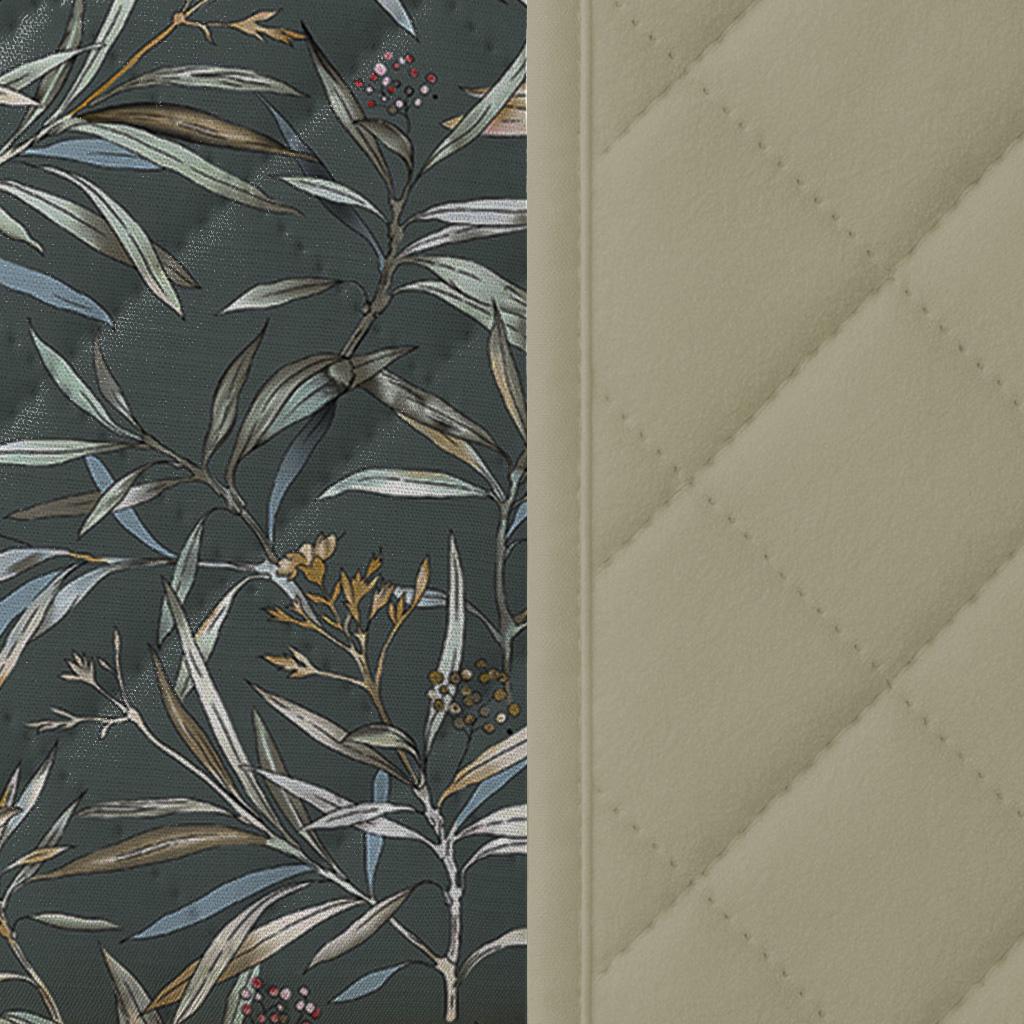 Покривало двостороннє Zastelli Oliva on Dark/Green 200х210 см Різнокольоровий (22673) - фото 2 Покривало двостороннє Zastelli Oliva on Dark/Green 200х210 см Різнокольоровий (22673) - фото 2