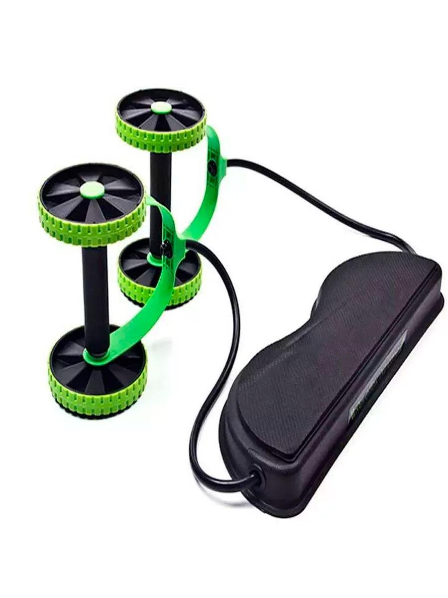 Тренажер для различных групп мышц AND роликовый Зеленый (5412121)