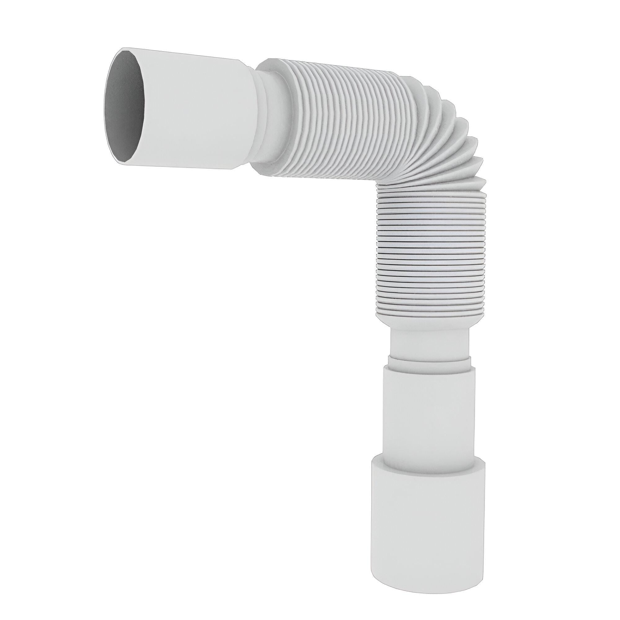 Труба для сифона гибкая Kronoplast Г-60 40х40/50 мм 310-650 мм (SQ-1027388)