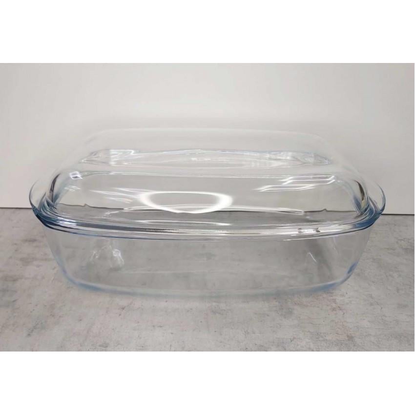 Гусятниця з кришкою Pyrex 466A000 прямокутна 6,5 л (1380032220)