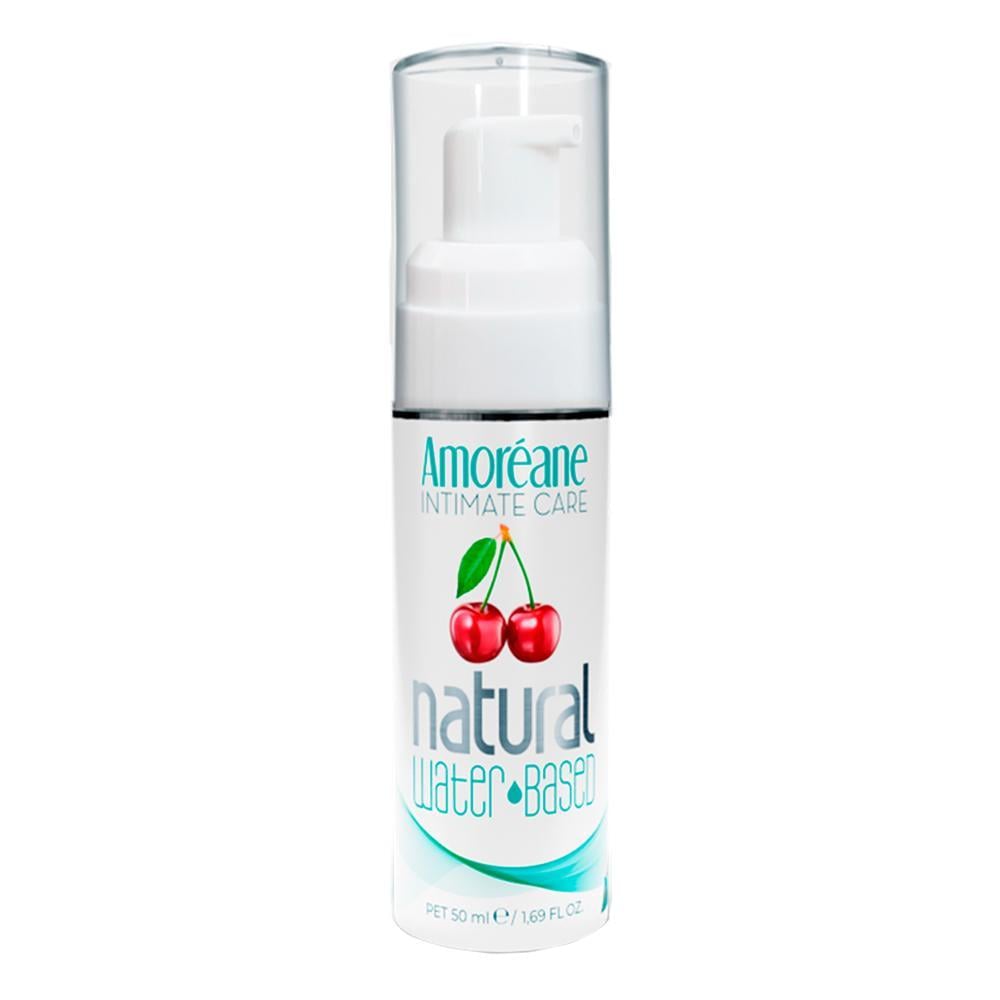 Лубрикант с экстрактом фитопланктона Вишня Amoreane Med Natural Water-Based 50 мл