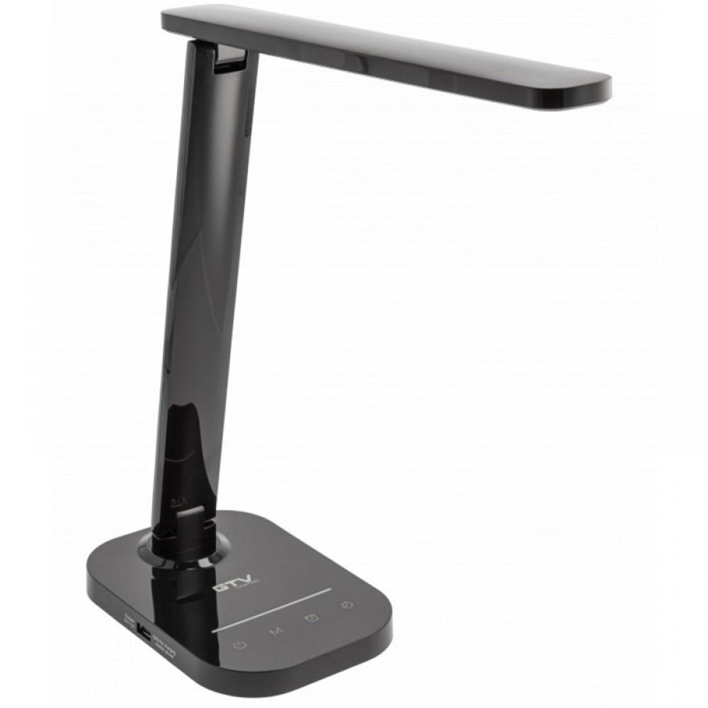 LED-лампа настольная GTV GALE CCT дымированная 8 Вт 550 Лм Черный (27813650)