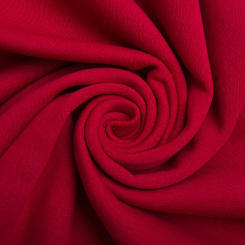 Ткань трикотаж Сезон трехнить флис Темная малина (23808) Ткань трикотаж Сезон трехнить флис Темная малина (23808)