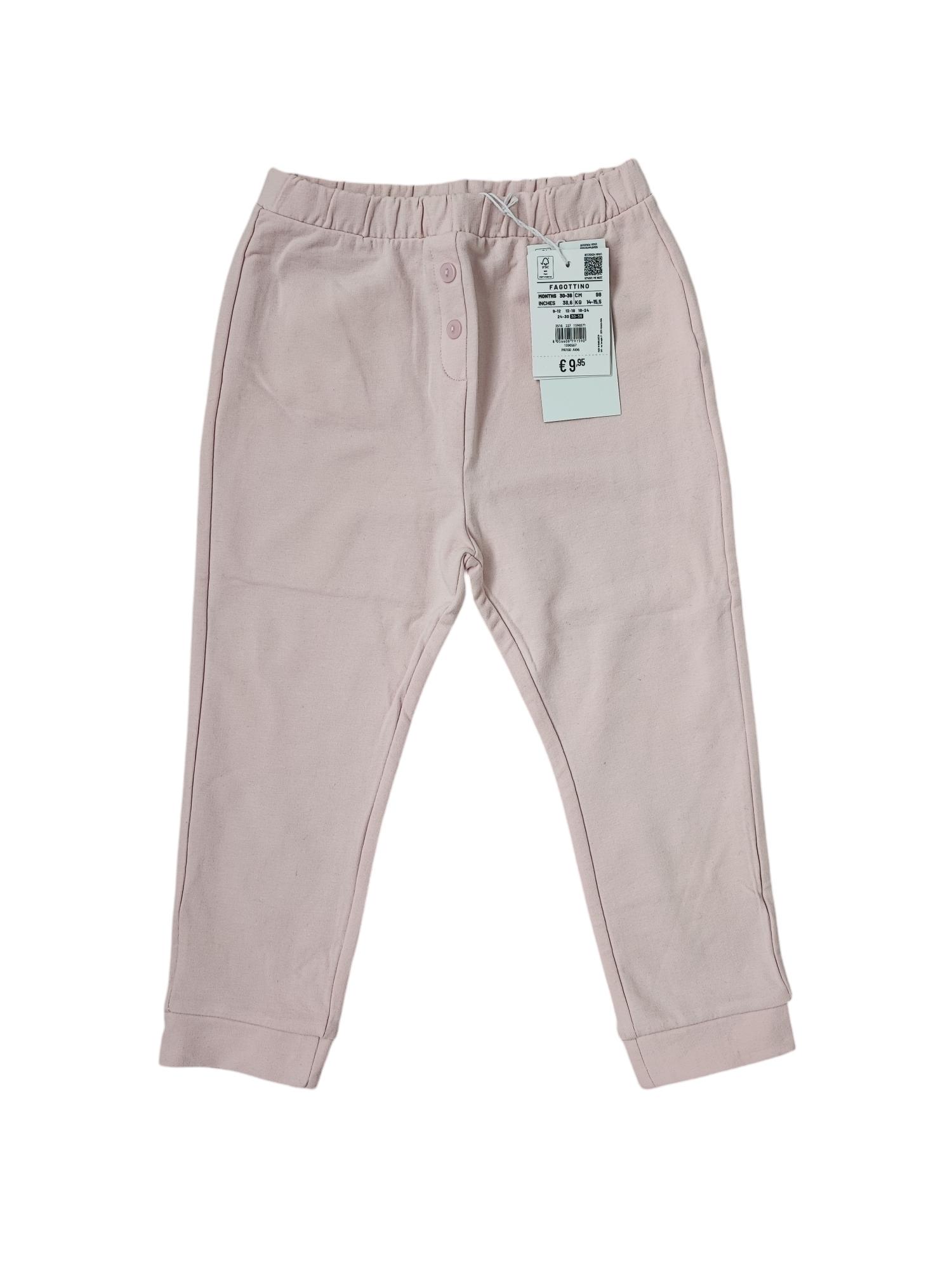 Спортивні штани для дівчинки OVS 98 Рожевий (0014) Спортивні штани для дівчинки OVS 98 Рожевий (0014)