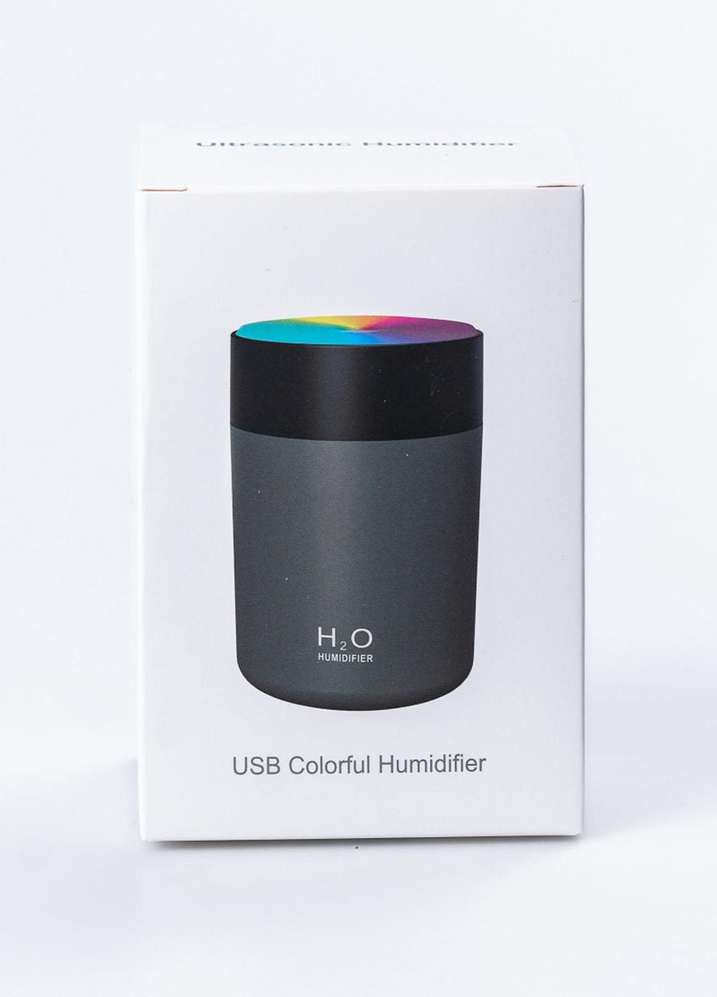 Зволожувач повітря ультразвуковий UKC Humidifier H2O з RGB підсвічуванням 300 мл Помаранчевий (1991L) - фото 5