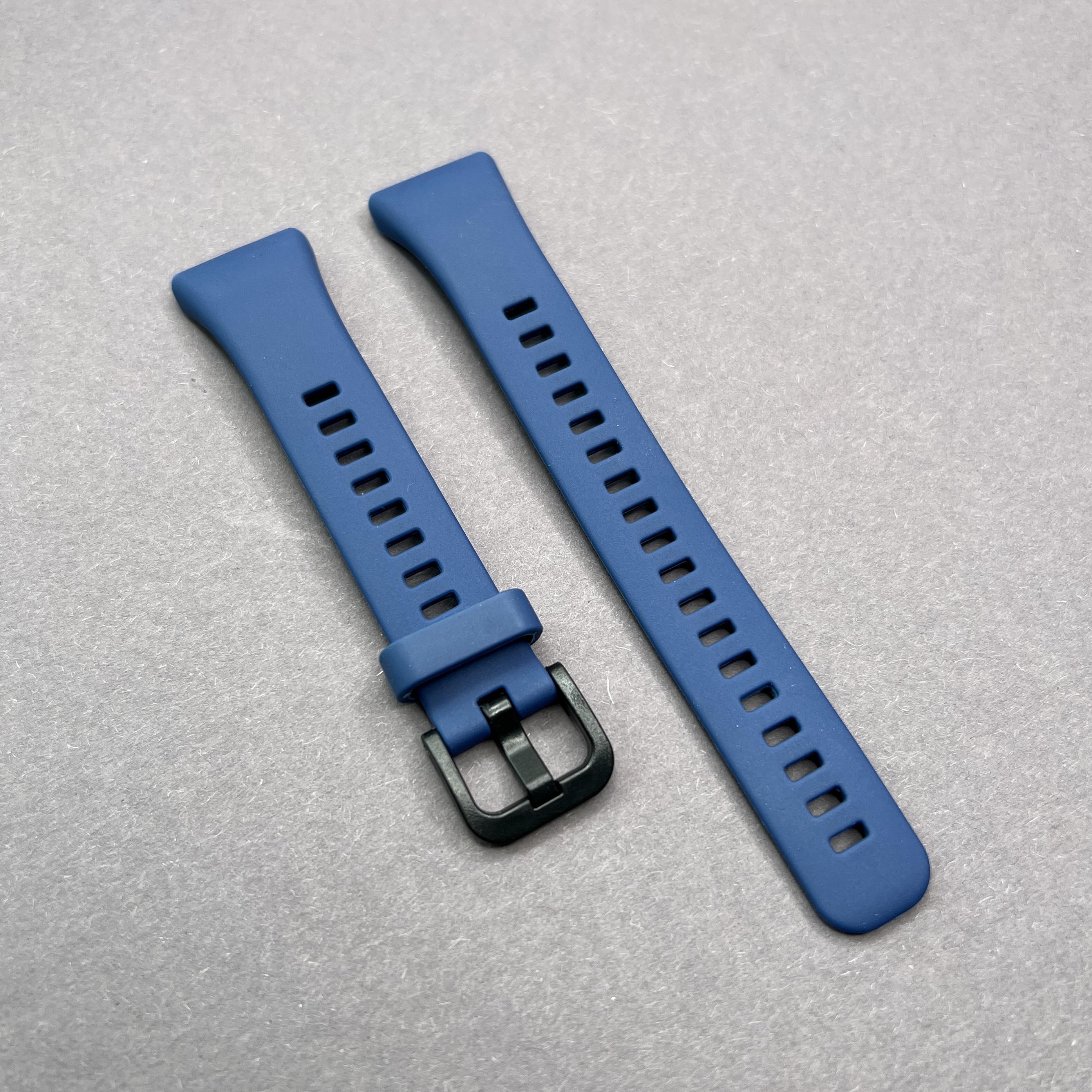 Ремінець силіконовий для Huawei band 6/Honor band 6 класичний Темно-синій