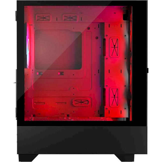 Корпус для ПК Modecom Siroco ARGB Flow Midi-Tower ATX no PSU Черный (AT-SIROCO-MG-10-00ARGB-00) - фото 6