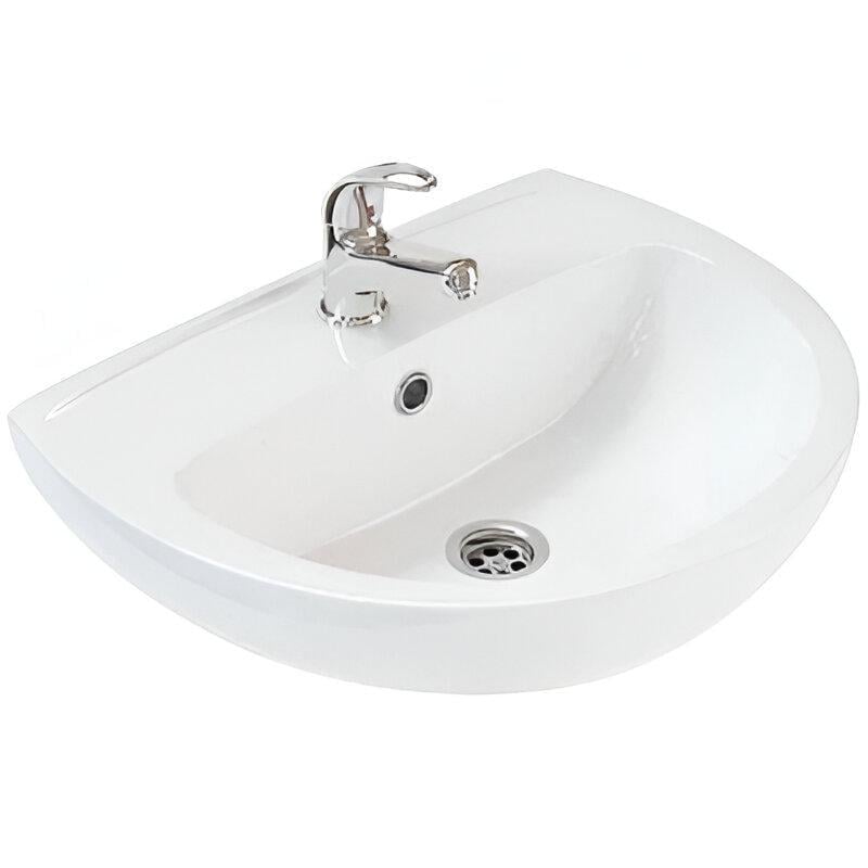 Умывальник Kolo Freja 55 165х550х440 сантехнический фарфор Белый (SW-55747)