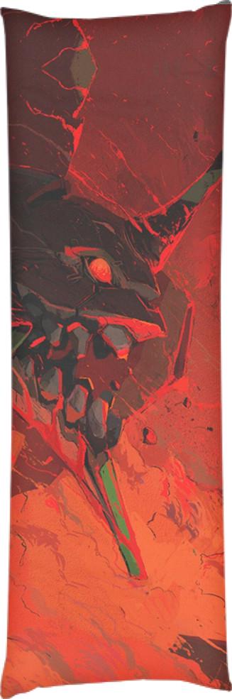Подушка дакимакура Evangelion 13 40x100 см (14107132)