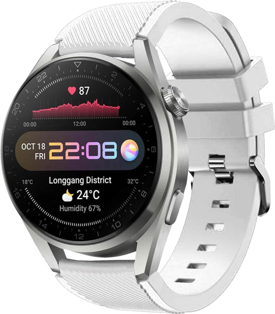 Ремешок Cross для Huawei Watch 3 Pro 22 мм White (22530-29)