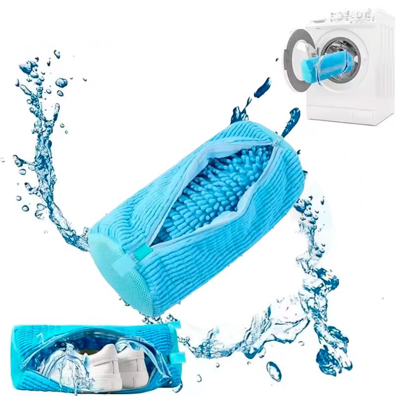 Мешок для стирки обуви Lazy people микрофибра Голубой (1011060-LightBlue) - фото 3 Мешок для стирки обуви Lazy people микрофибра Голубой (1011060-LightBlue) - фото 3