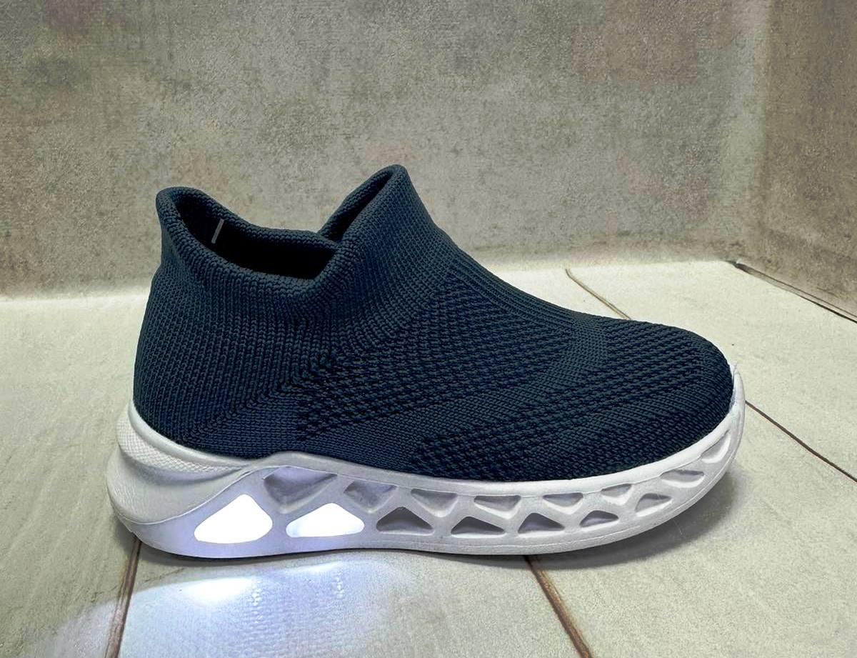 Кросівки дитячі Jong Golf LED сітка р. 29 18 см Синій