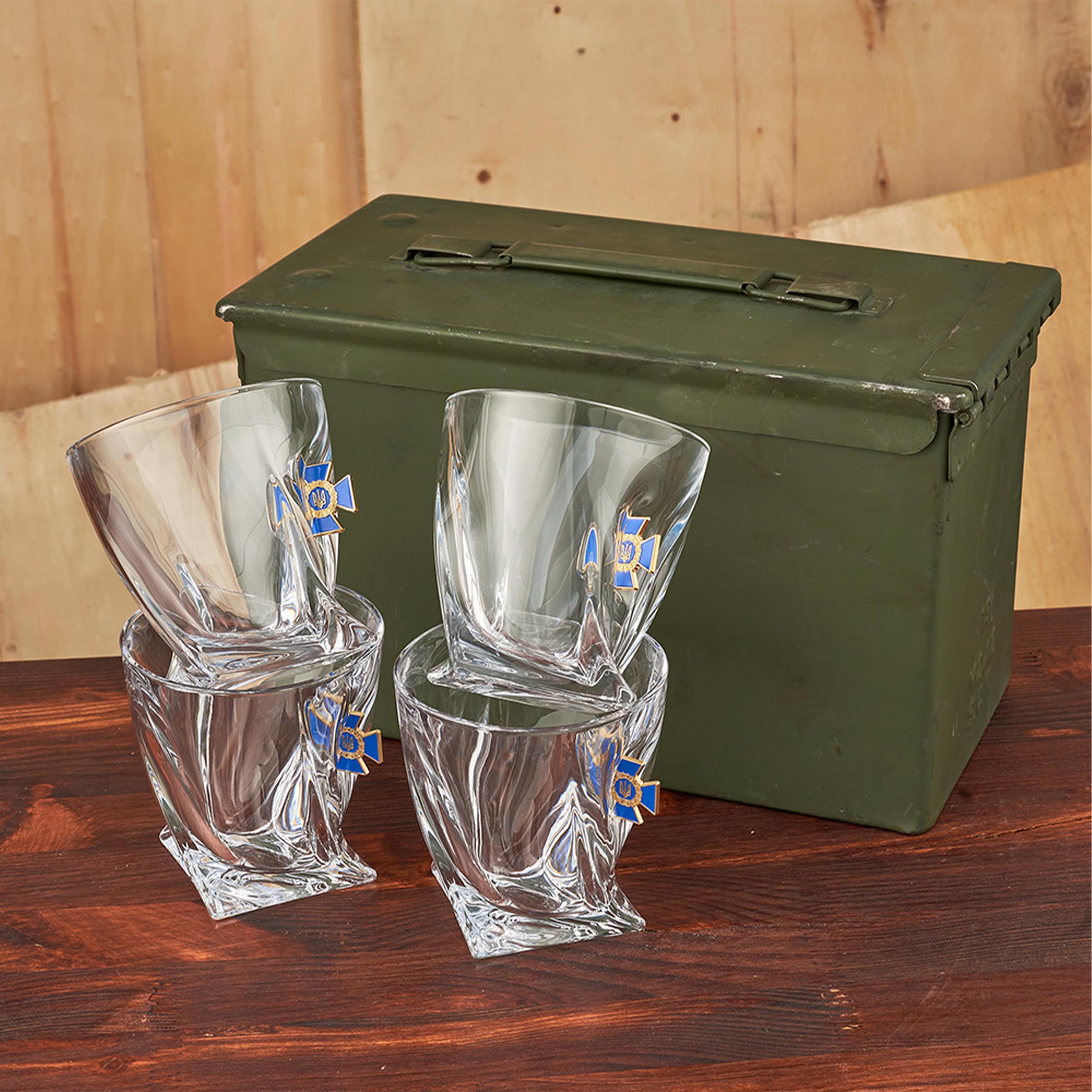 Набор VSKLO БК маленький хрустальные стаканы СБУ (28918749) - фото 6 Набор VSKLO БК маленький хрустальные стаканы СБУ (28918749) - фото 6