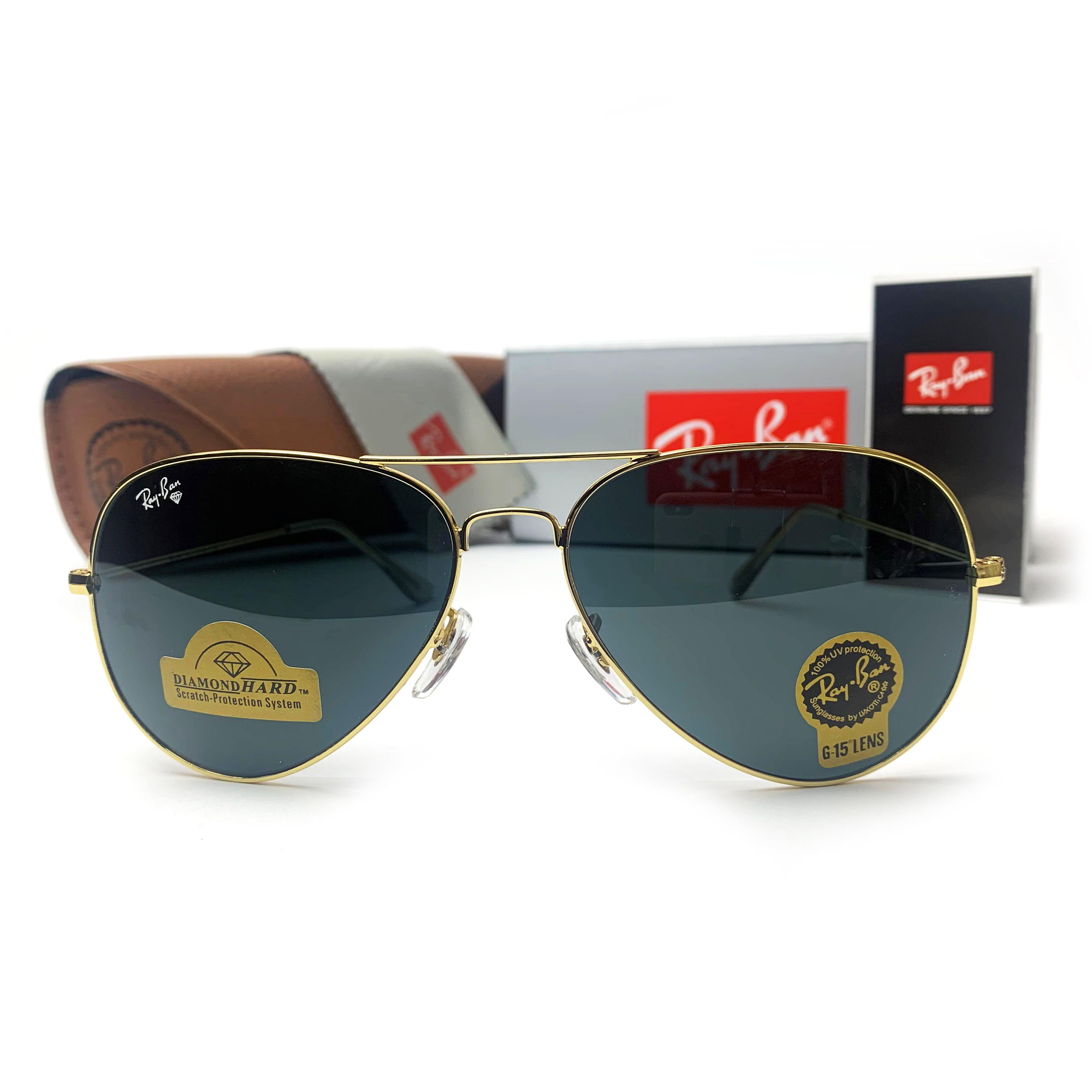 Солнцезащитные очки Aviator 3026 капли - фото 2