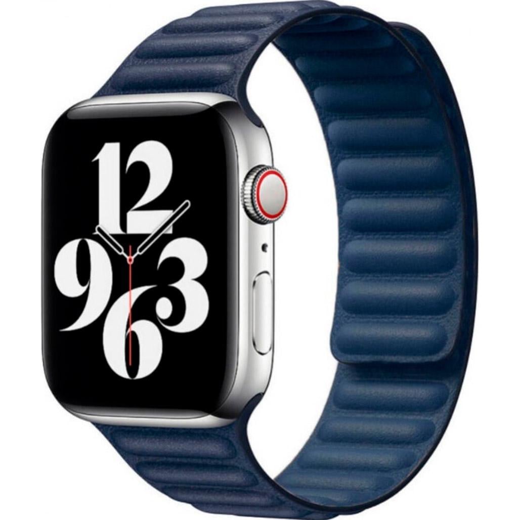 Ремешок для часов DK Apple Watch Leather Link Band 38/40 мм Midnight Blue