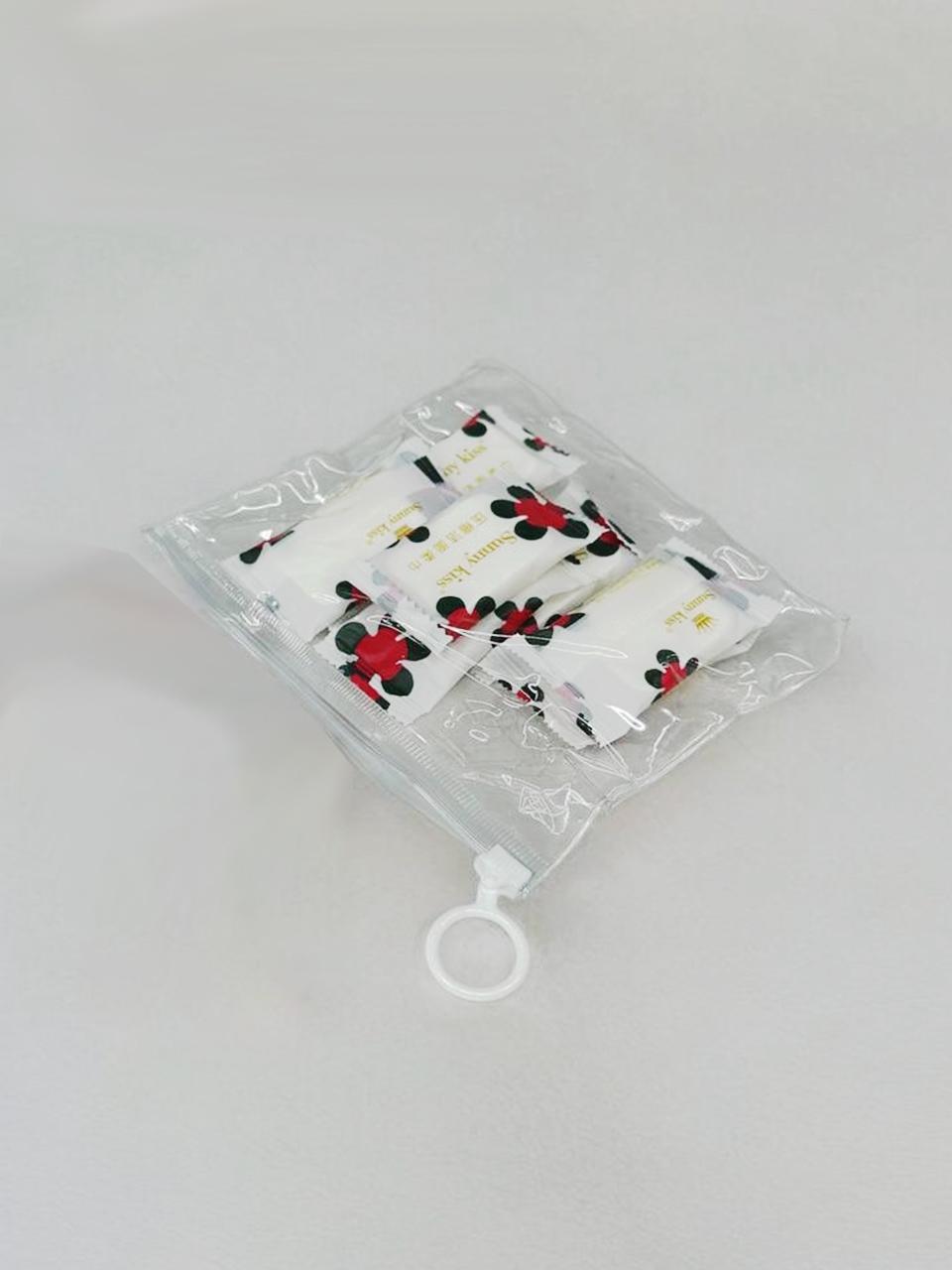 Салфетки прессованные Laska однослойные в таблетках 10 шт. Белый (212121)