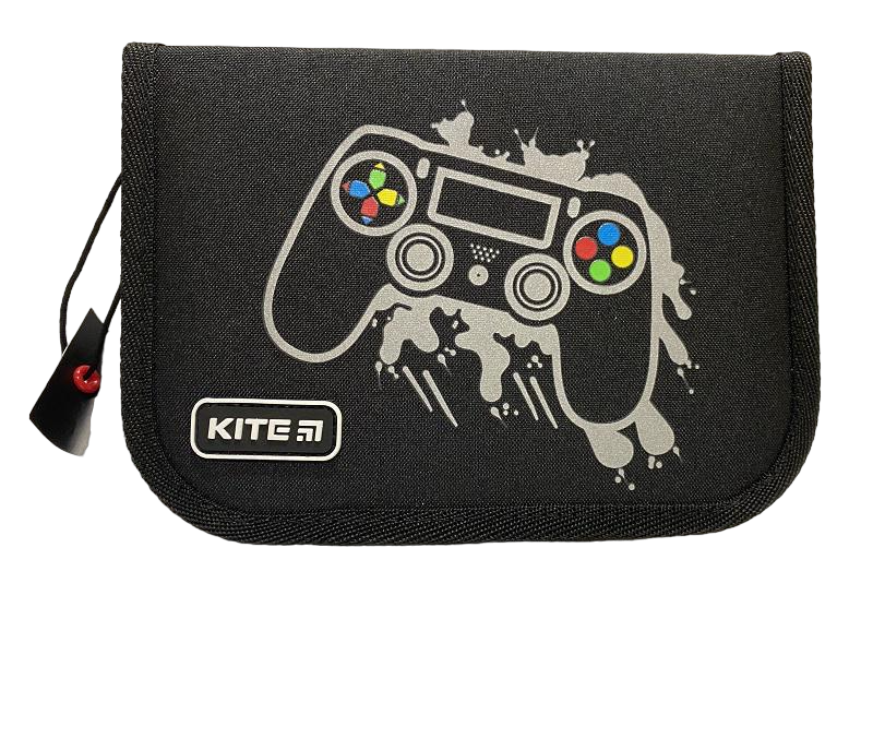 Пенал Kite 622 Game 4 Life K21-622-4 з 1 відділенням 2 відворотами без наповнення (1331205)