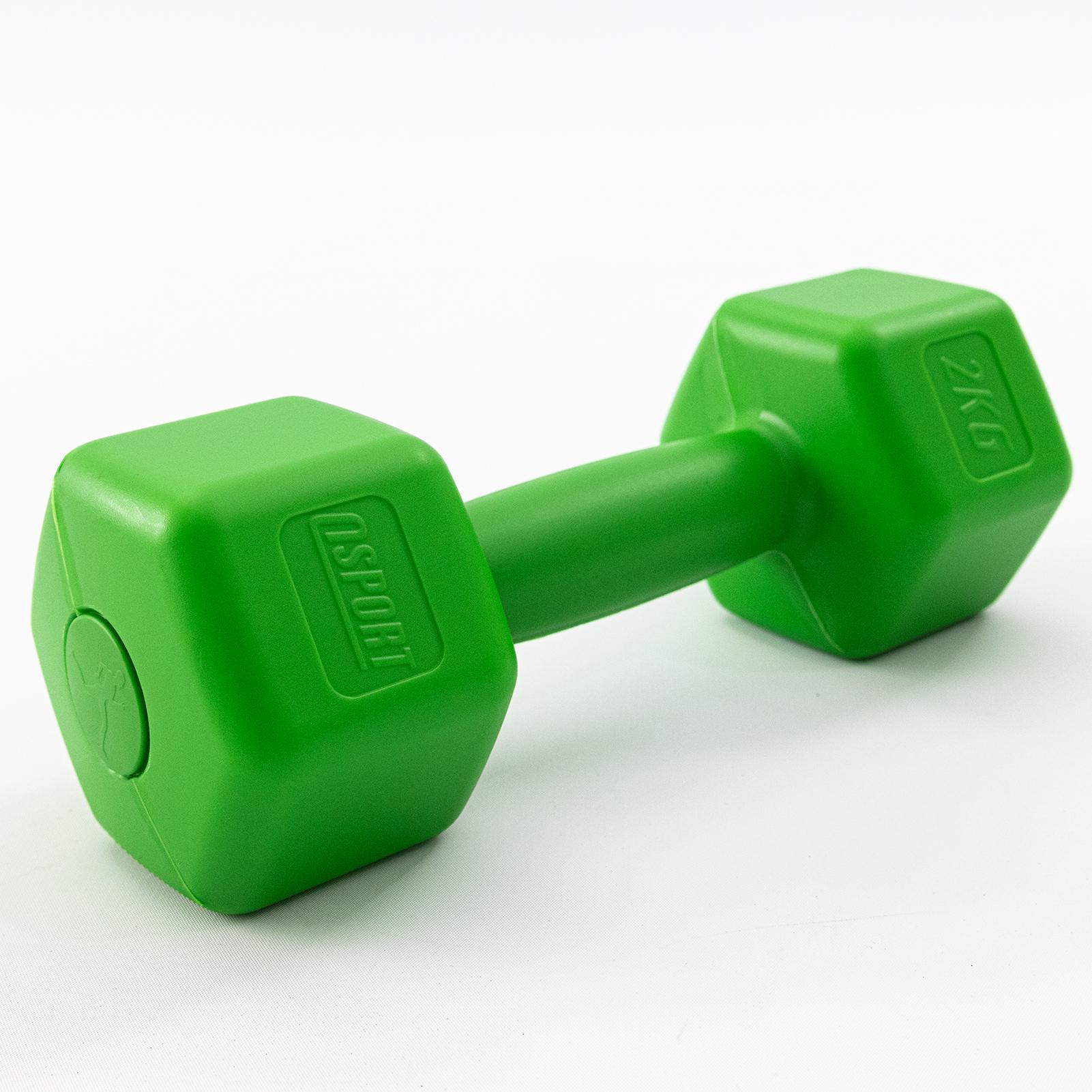 Гантель для фитнеса OSPORT OF-0115 Lite 2 кг Зеленый