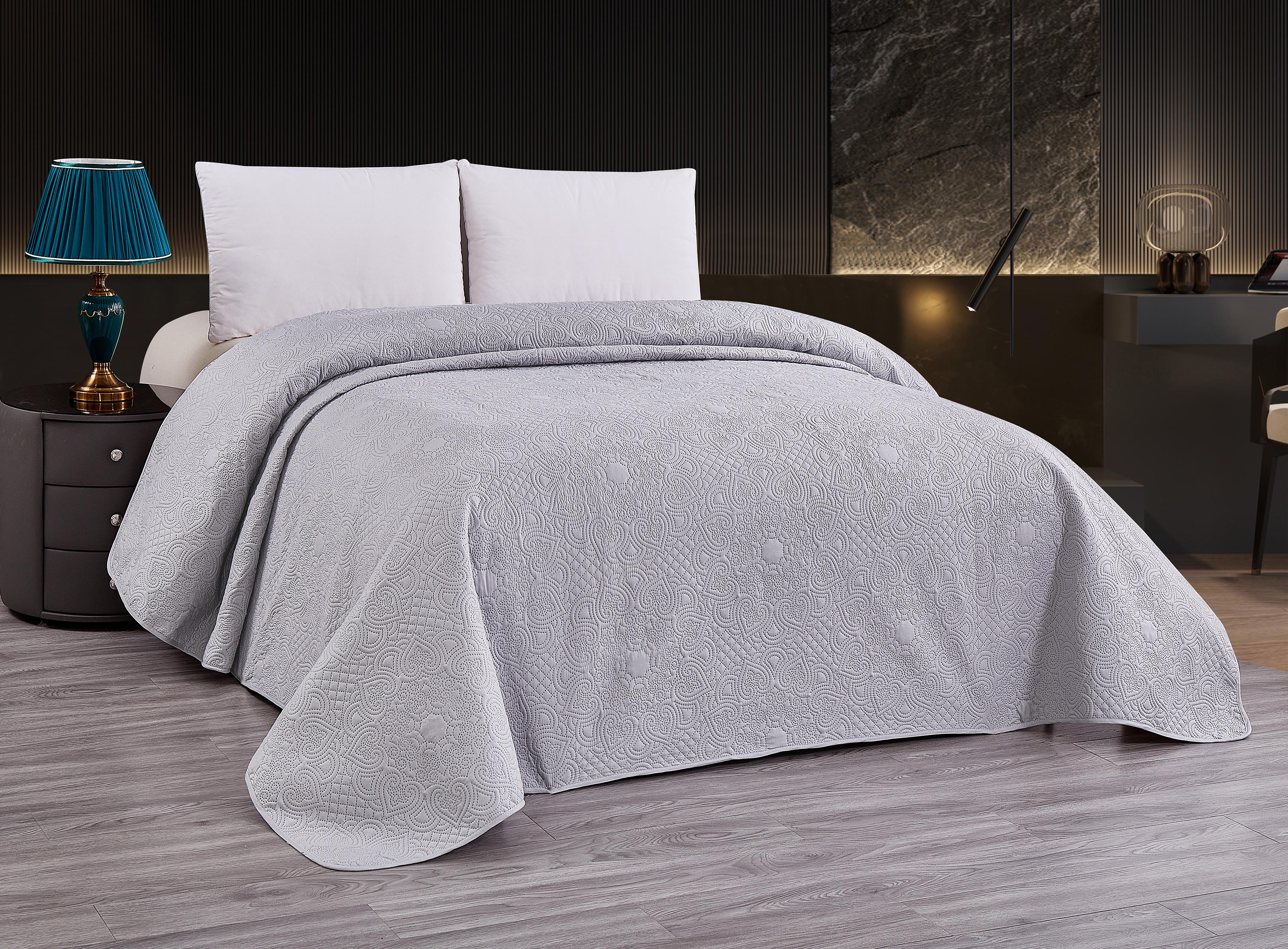 Покривало Soho Romance Silver поліестер 230x250 см (UG-A120052)