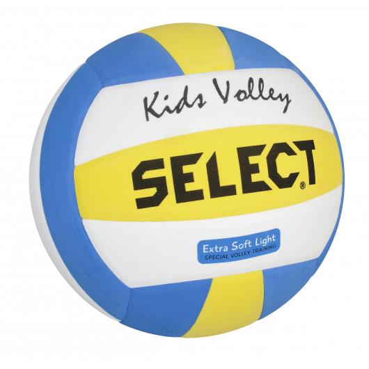 Мяч волейбольный Select KIDS VOLLEY р. 4 Белый/Желтый/Синий (214460-329)