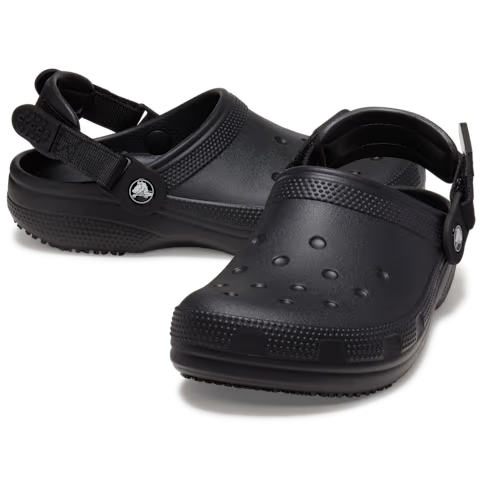 Сабо для праці Crocs Classic Work Clog р. 38-39 Чорний (19687)
