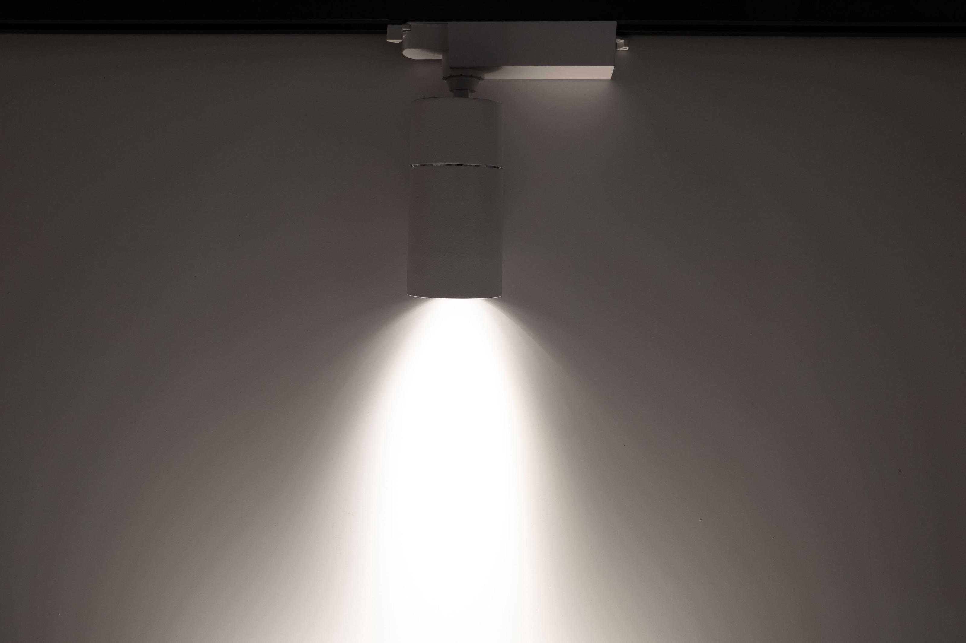 Трековий світильник Prolum M27 Series-TLK 4000К 220V 12W Білий (28925735) - фото 2 Трековий світильник Prolum M27 Series-TLK 4000К 220V 12W Білий (28925735) - фото 2